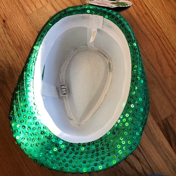 Light-Up Fedora with sequins - Picture 4 of 5